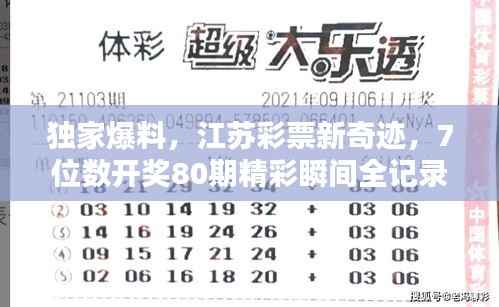 独家爆料,江苏彩票新奇迹,7位数开奖80期精彩瞬间全记录
