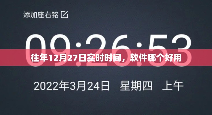 推荐软件,历年12月27日实时时间使用指南