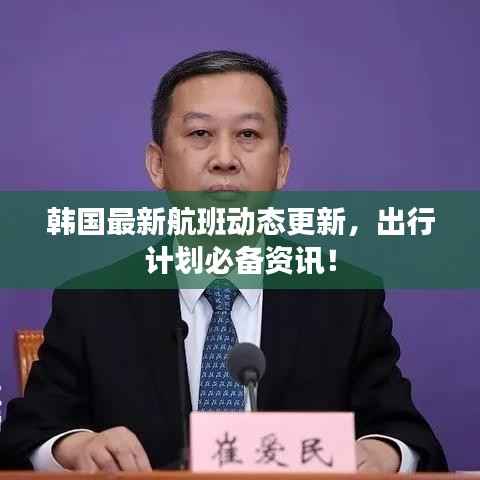 韩国最新航班动态更新,出行计划必备资讯!