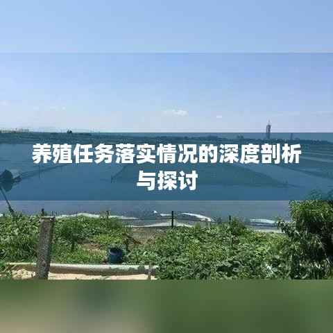 养殖任务落实情况的深度剖析与探讨